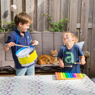 Xylophone with music book - 12 bars